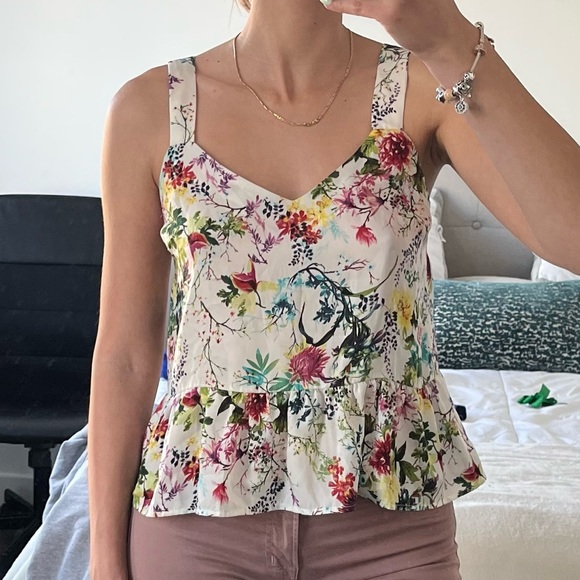 Floral Summer Top - Picture 1 of 3